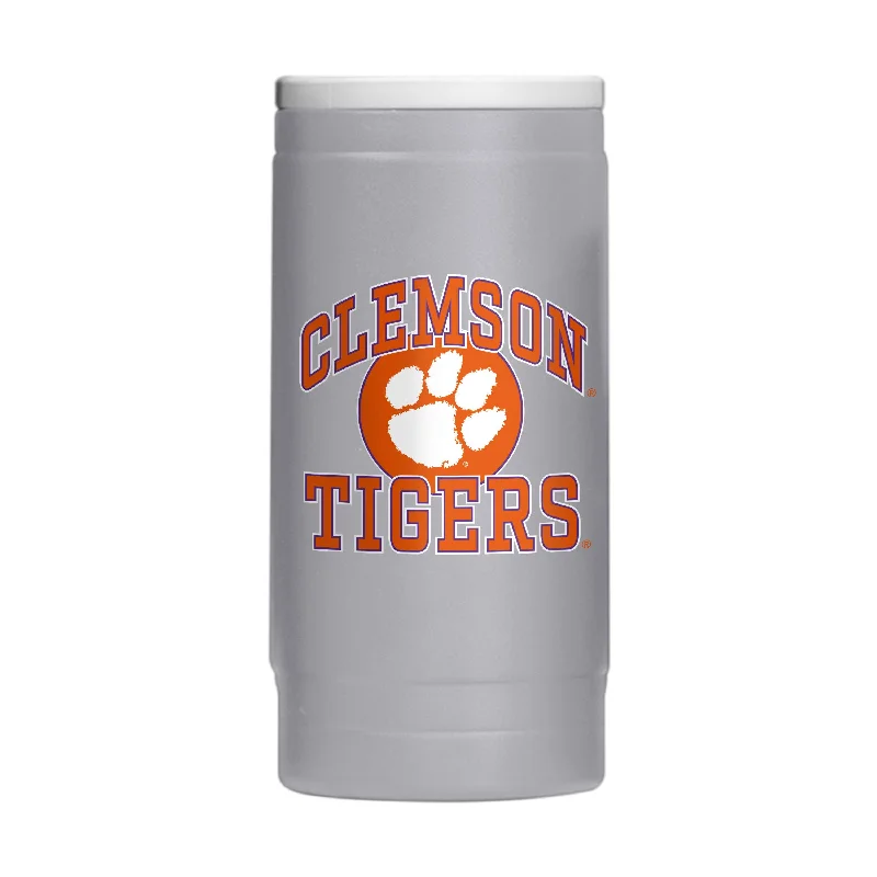 Racing Team Mug-Clemson 12oz Athletic Powder Coat Slim Can Coolie