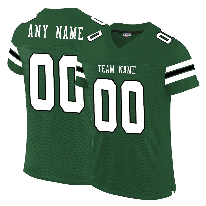 Football Jersey With 80s Throwback-Custom NY.Jets Football Jerseys for Personalize Sports Shirt Design Stitched Name And Number Size S to 6XL Christmas Birthday Gift