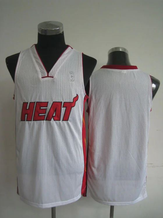 Basketball Jersey With Thumb Holes-Heat Blank White Basketball Jerseys