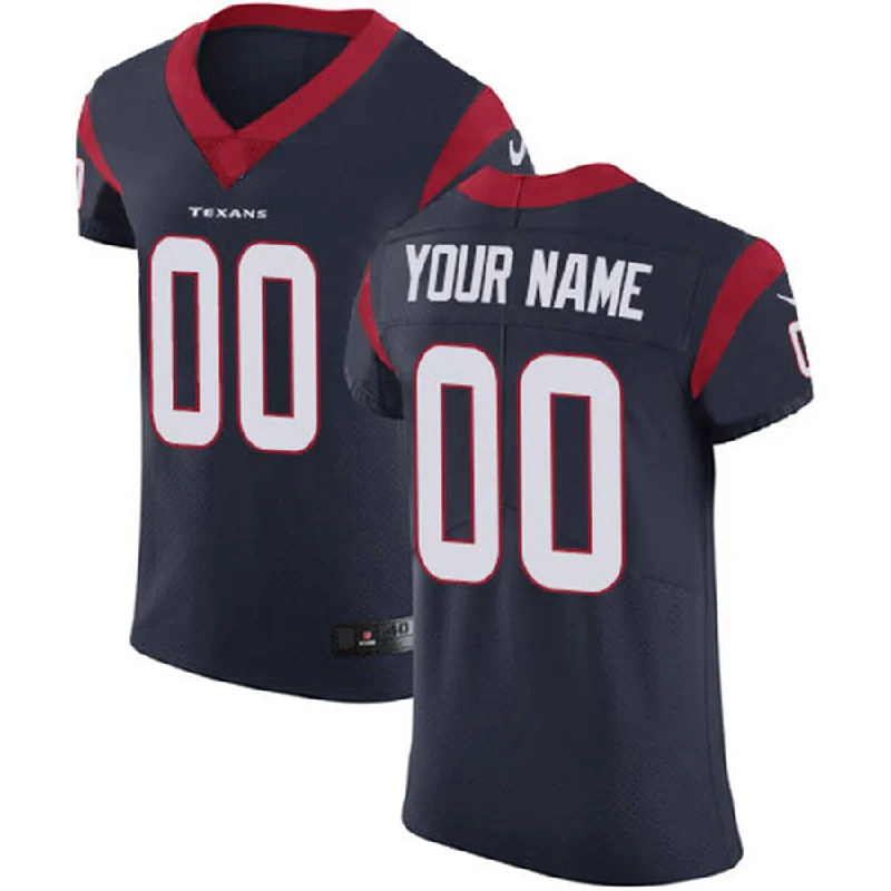 Football Jersey With Anti-Wrinkle Technology-Custom H.Texans Team Color Vapor Untouchable Elite American Jerseys Stitched Football Jerseys