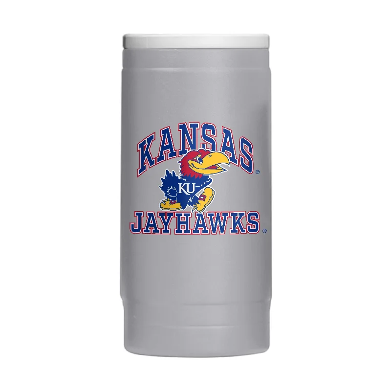 Soccer Team Mug-Kansas 12oz Athletic Powder Coat Slim Can Coolie