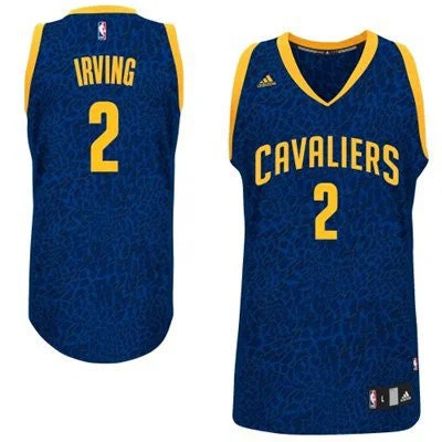 Printed Basketball Jersey-Cavalier 2 Irving Blue Crazy Light Swingman Basketball Jerseys