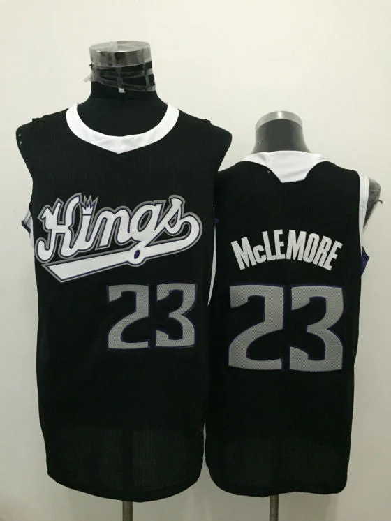 Basketball Jersey For Streetball-Kings 23 McLemore Black New Revolution 30 Basketball Jerseys