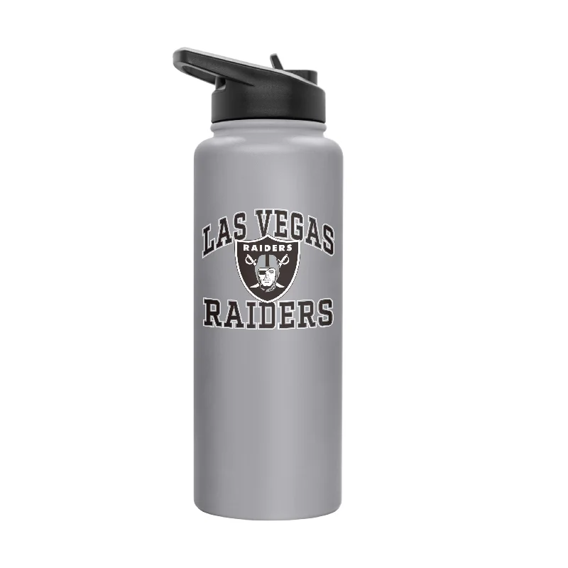 Outdoor Adventure Team Mug-Las Vegas Raiders 34oz Athletic Quencher Bottle