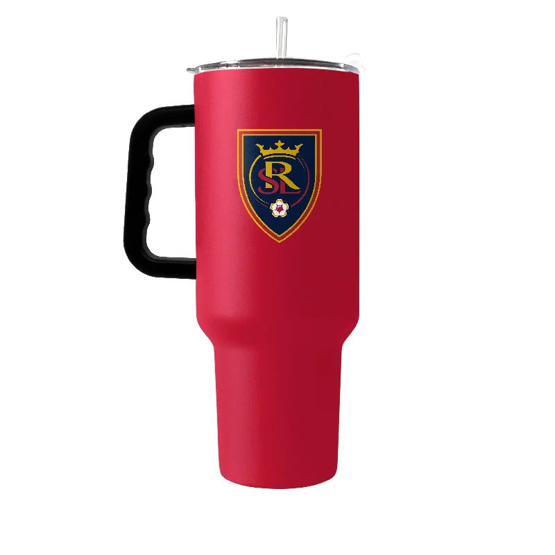 Limited Edition Team Mug-Real Salt Lake 40oz Flipside Powder Coat Tumbler