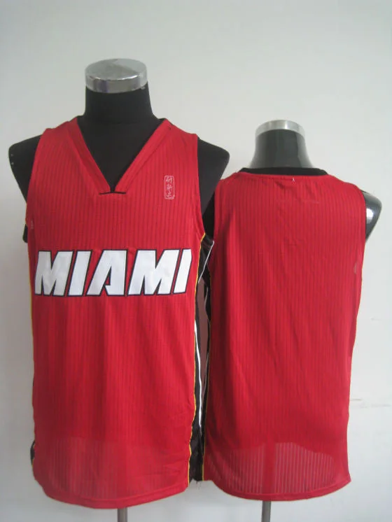 Basketball Jersey With Stripes-Heat Blank Red Basketball Jerseys