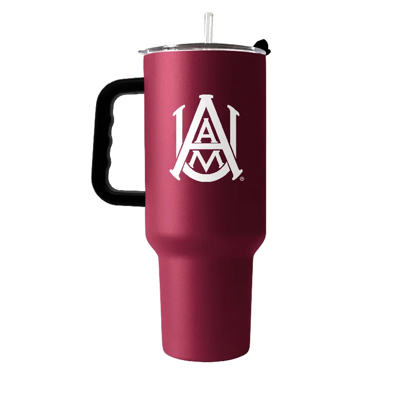 Secret Santa Team Mug-Alabama A&M 40oz Flipside Powder Coat Tumbler