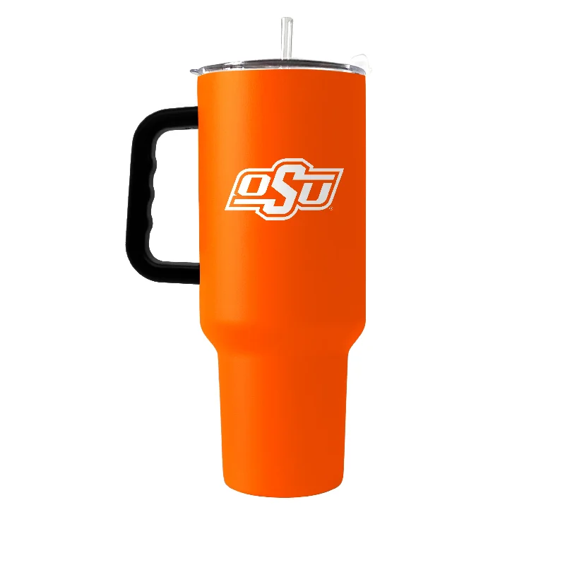 Promotional Team Mug-Oklahoma State 40oz Flipside Powder Coat Tumbler