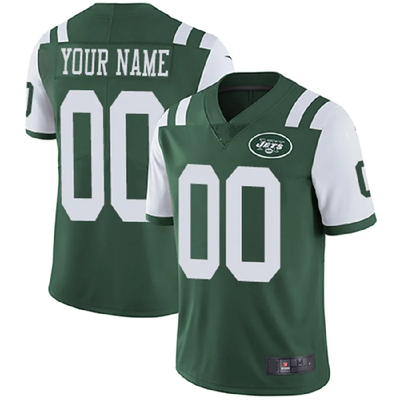 Football Jersey For Christmas-Custom NY.Jets Home Green Vapor Untouchable Limited Jersey American Stitched Jersey Football Jerseys