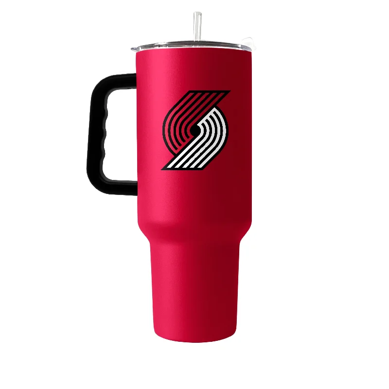 Limited Edition Team Mug-Portland Trail Blazers 40oz Flipside Powder Coat Tumbler