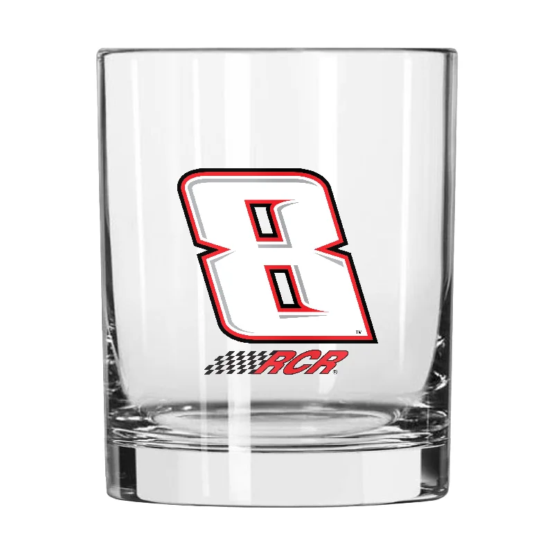 Funny Team Mug-Kyle Busch 14oz Logo Rocks Glass