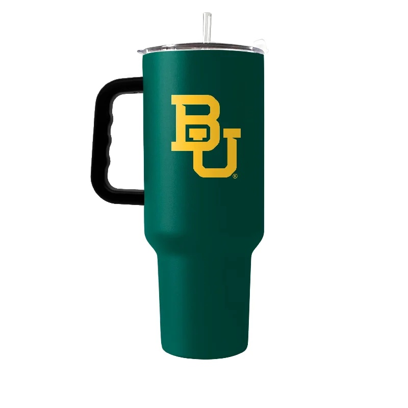 Mascot Team Mug-Baylor 40oz Flipside Powder Coat Tumbler