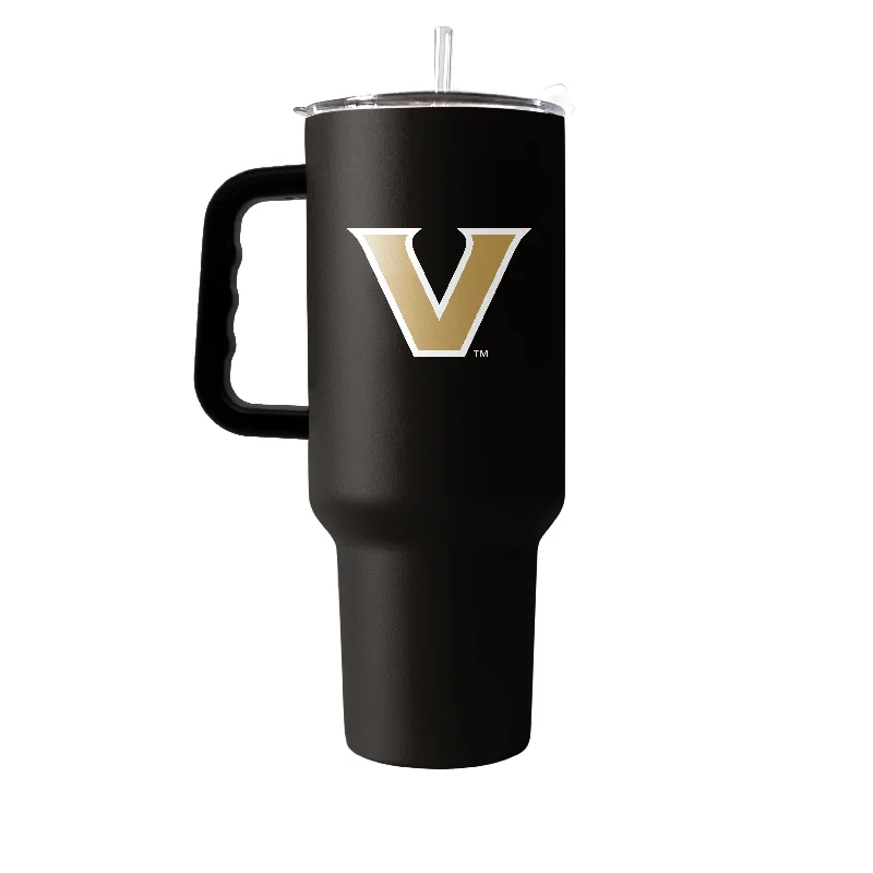 Limited Edition Sports Team Mug-Vanderbilt 40oz Flipside Powder Coat Tumbler