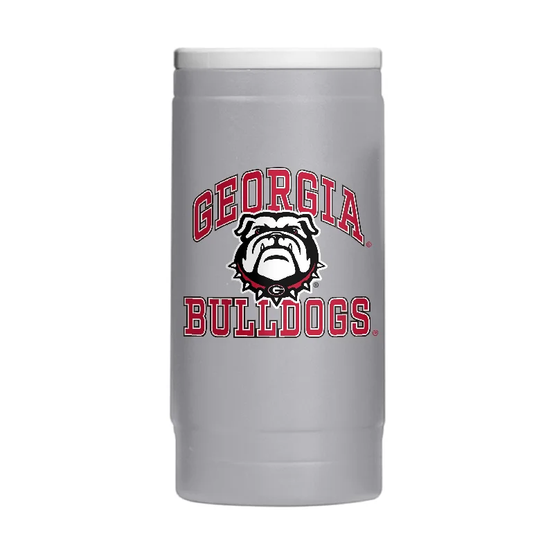 Volleyball Team Mug-Georgia 12oz Athletic Powder Coat Slim Can Coolie