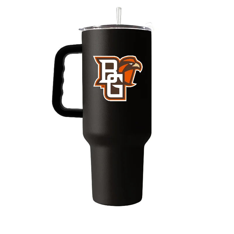 Best-Selling Team Mug-Bowling Green Black 40oz Flipside Powder Coat Tumbler