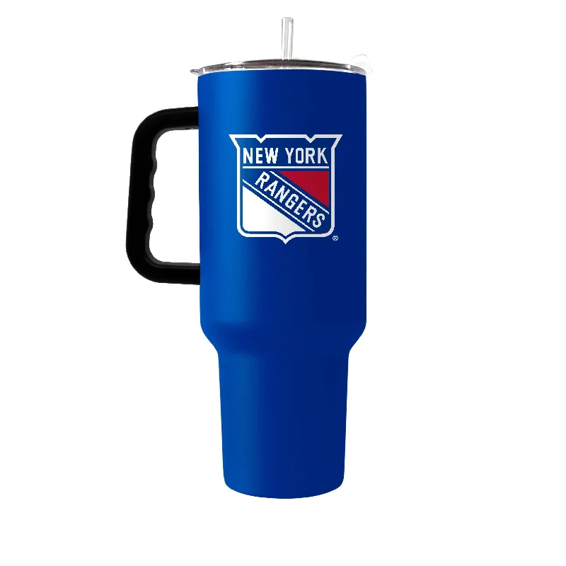 Glow In The Dark Team Mug-New York Rangers 40oz Flipside Powder Coat Tumbler