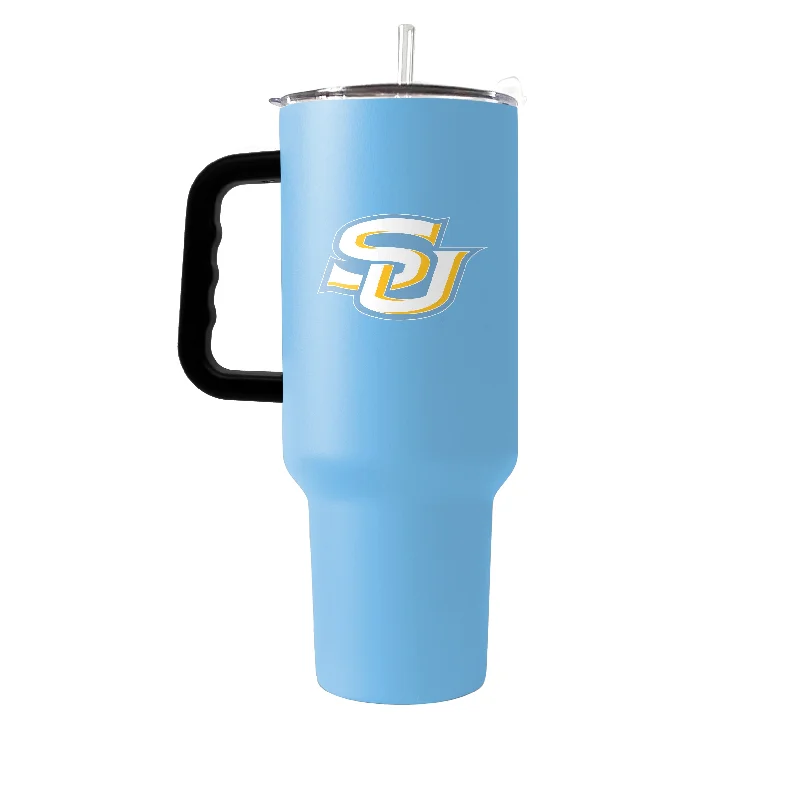 Tennis Court Team Mug-Southern University 40oz Flipside Powder Coat Tumbler