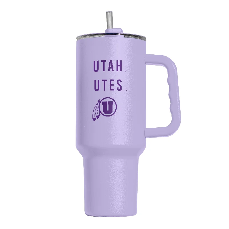 Espresso Team Mug-Utah 40oz Tonal Lavender Powder Coat Tumbler