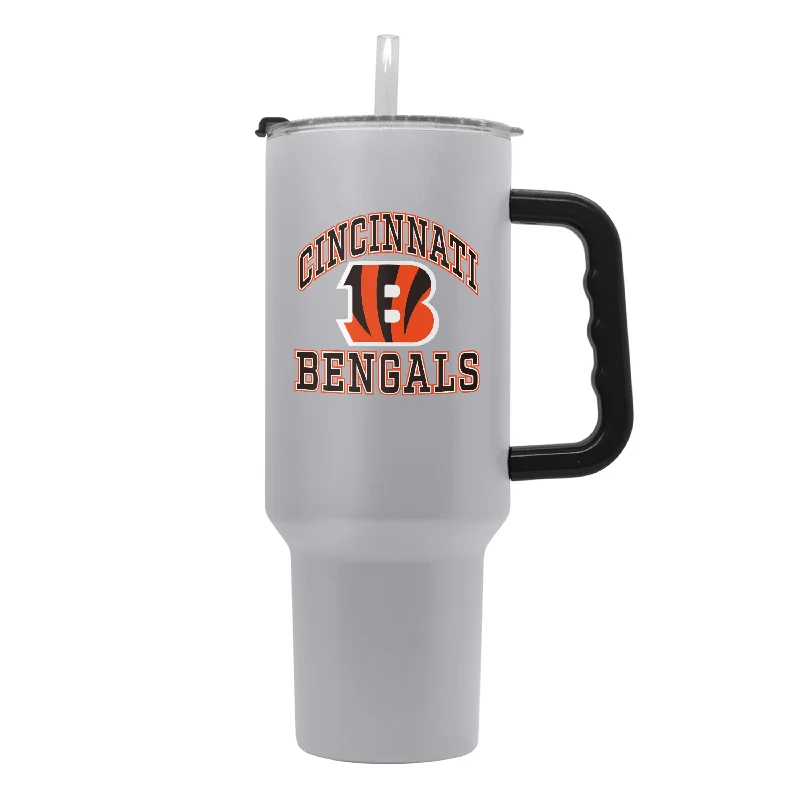 Fantasy League Team Mug-Cincinnati Bengals 40oz Athletic Powder Coat Tumbler