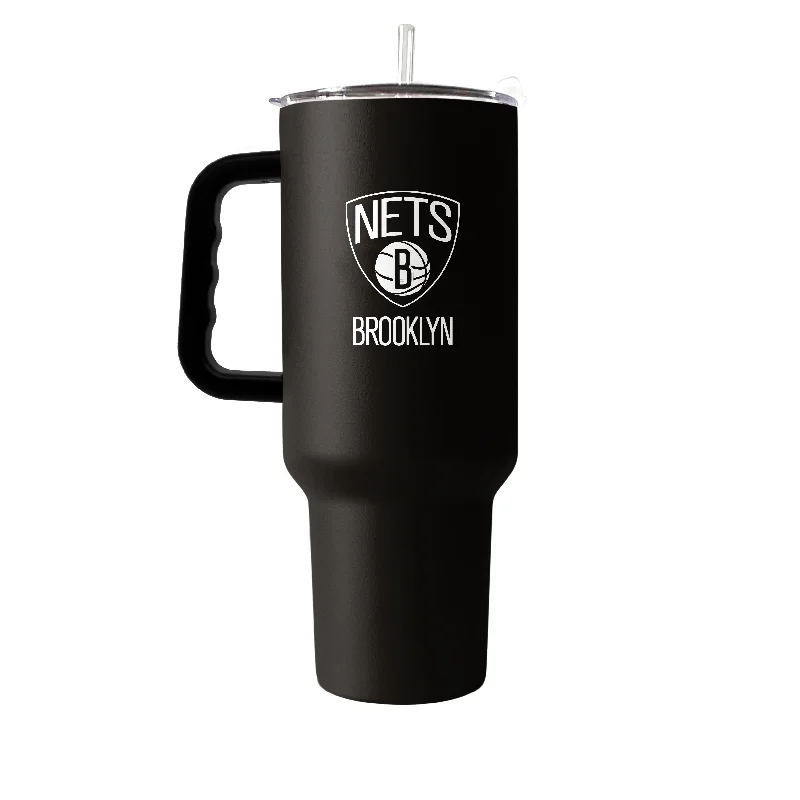 Christmas Team Mug-Brooklyn Nets 40oz Flipside Powder Coat Tumbler