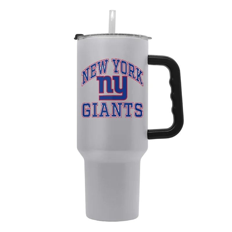 Cheer Squad Team Mug-New York Giants 40oz Athletic Powder Coat Tumbler