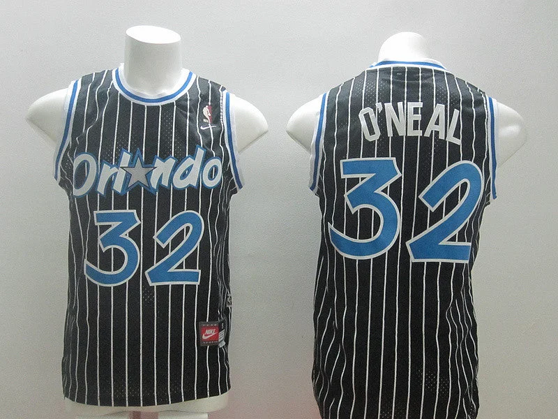 Basketball Jersey For Coaches-Magic 32 O'Neal Black New Revolution 30 Basketball Jerseys