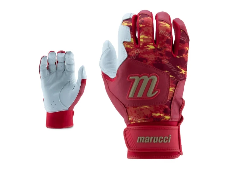 Baseball Glove With Mesh Back-Marucci GXR Youth Batting Gloves