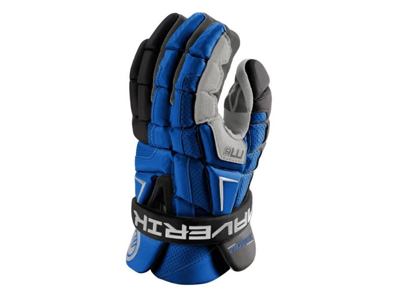 Baseball Glove With Single Post Web-Maverik M6 Custom Thunder Lacrosse Gloves