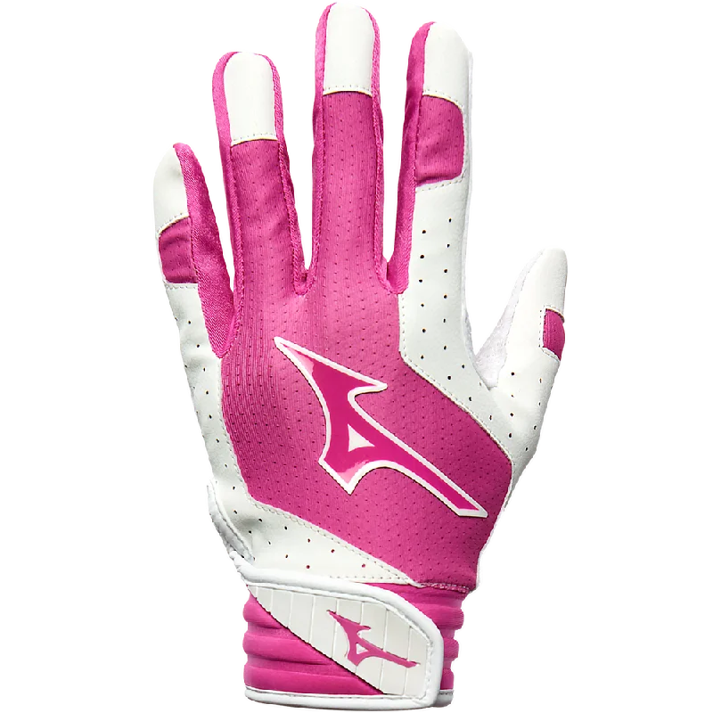 Baseball Glove With High-Tensile Laces-Mizuno Finch Girls's (Youth) Batting Gloves: 330428