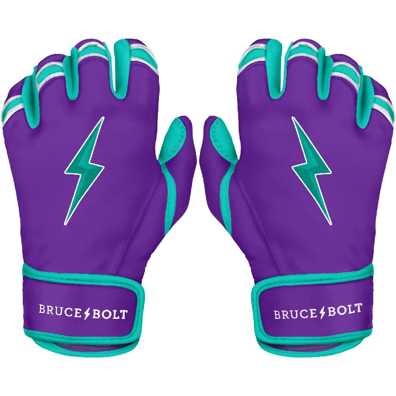 Baseball Glove For Outfield Drills-Creator Series Short Cuff Batting Gloves | MARTE PURPLE