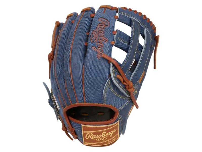 Classic Baseball Glove-Rawlings HOH Pro Label Denim 12.75" Glove