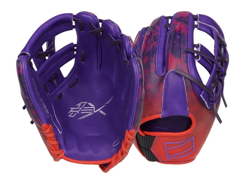 High School Baseball Glove-Rawlings Limited Edition REV1X FL12PU 11.75" Baseball Glove