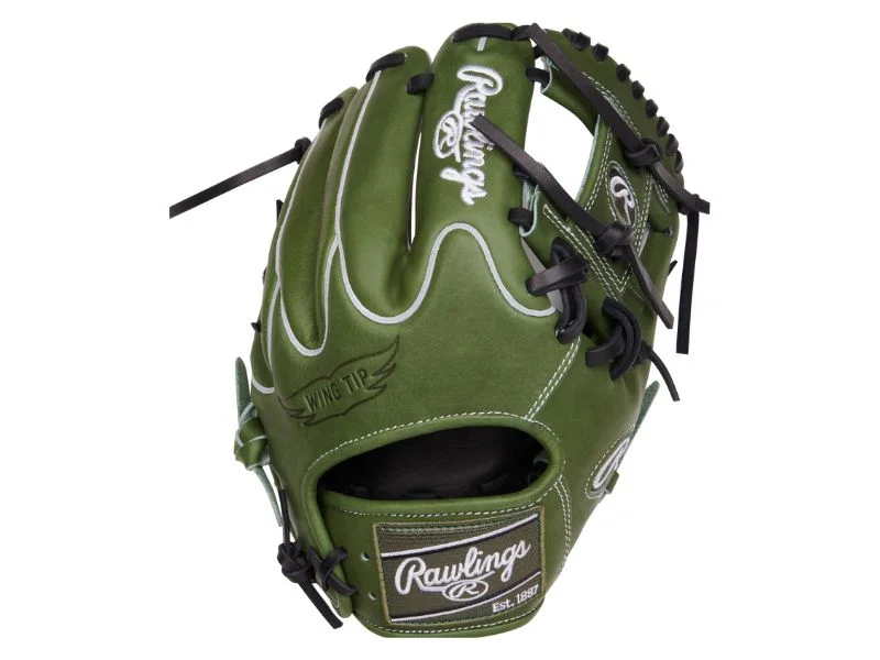 Advanced Baseball Glove-Rawlings Military Green 11.5" Glove