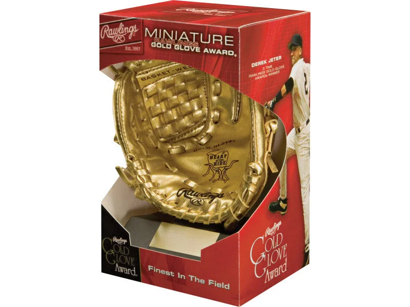 Ergonomic Baseball Glove-Rawlings Miniature Gold Glove