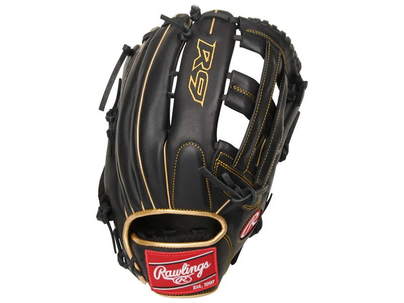 Medium Baseball Glove-Rawlings R9 12.75" Glove