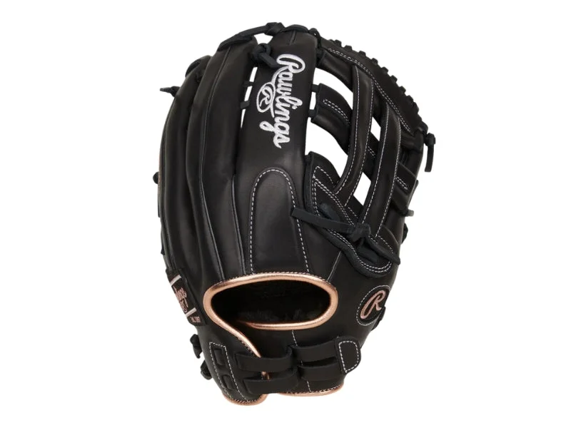 Handmade Baseball Glove-Rawlings R9 13" Fastpitch Glove Black