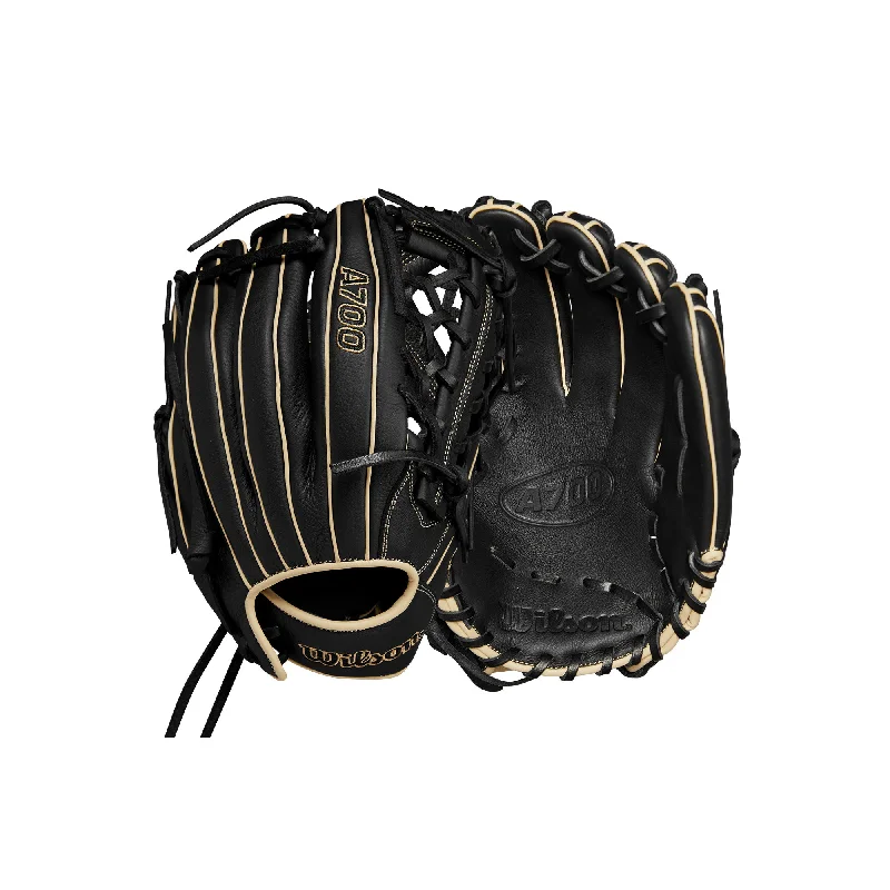 Baseball Glove With Finger Protection-Wilson A700 Infield/Outfield Baseball Glove - 12"