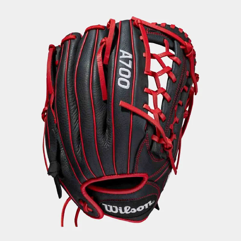 Heavy-Duty Baseball Glove-Wilson A700 Outfield Fielders 12" Glove